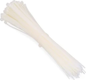 fischer BN Kabelbinder, 7.6mm, 350mm, transparent, 100er-Pack