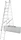 Krause Corda Alu 3-tlg. Teleskop-Mehrzweckleiter, 3x 9 Stufen (033390)