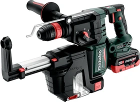 Metabo KH 18 LTX BL 28 Q Akku-Bohr-/Meißelhammer inkl. Koffer + 2 Akkus 5.5Ah + Absaugeinheit