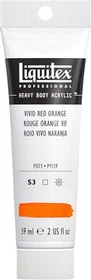 Liquitex Professional Heavy Body Acrylic vivid red orange, 59ml