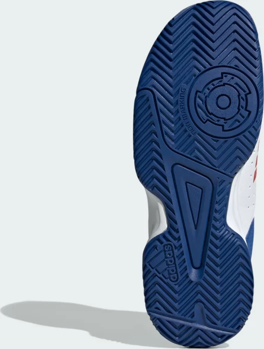 adidas Court Stabil cloud white/pure ruby/royal blue (Junior)
