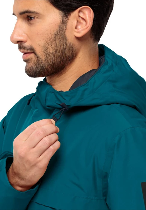 Jack Wolfskin Winterlager Funktionsmantel teal (Herren)