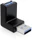 DeLOCK USB 3.0 Adapter, USB-A [Stecker] auf USB-A [Buchse], vertikal gewinkelt 270° (65340)
