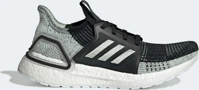 adidas Ultraboost 19 core black/linen green/ash green (Damen)
