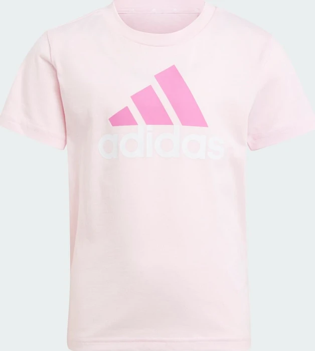 adidas Essentials Logo T-Shirt und Shorts Set clear pink/preloved fuchsia (Junior)