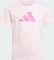 adidas Essentials Logo T-Shirt und Shorts Set clear pink/preloved fuchsia (Junior) Vorschaubild