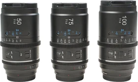 Sirui Astra 50/75/100mm T1.8 1.33x Anamorphic Neutral Flare 3-Lens Set für Sony E
