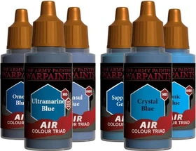 Army Painter Warpaints Air Triad Blue Farbset, 6-tlg.