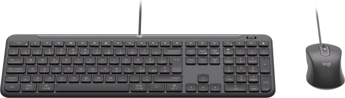 Logitech MK620 Signature Slim Wired Combo for Business Graphite, USB-C, IT