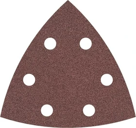 Bosch Professional PRO F460 Schleifblatt K80, 93mm, 5 Stück
