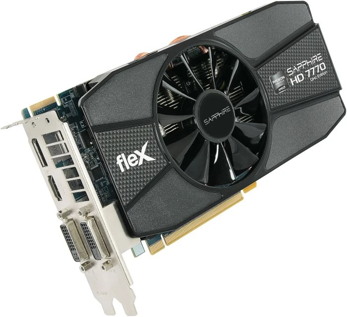 Sapphire Radeon HD 7770 GHz Edition FleX, 1GB GDDR5, 2x DVI, HDMI, DP, lite retail