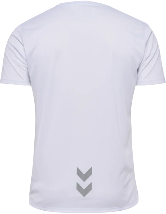 hummel Run Laufshirt kurzarm weiß (Herren)