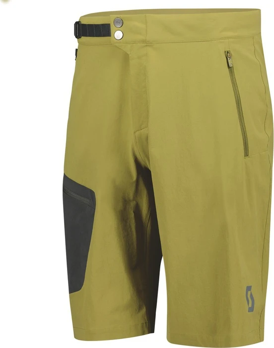 Scott Explorair Light Laufhose kurz mud green/dark grey (Herren)