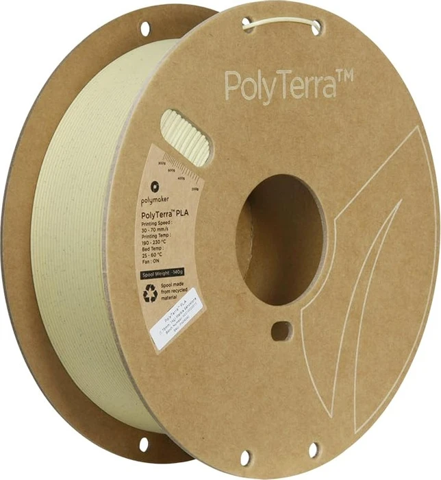 Polymaker PolyTerra PLA, Marble Sandstone, Spule, 1.75mm, 1.00kg