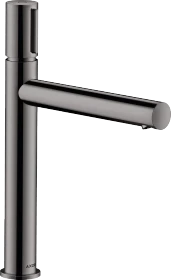 Hansgrohe Axor Uno Select 200 für Aufsatzwaschtische mit Ablaufgarnitur polished black chrome