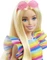 Mattel Barbie - Fashionistas Barbie im Regenbogenkleid mit Zahnspange Vorschaubild