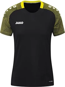 Jako Performance Funktionsshirt kurzarm black/soft yellow (Damen)