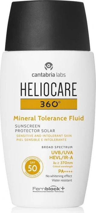 Heliocare 360° Mineral Tolerance Fluid LSF50, 50ml