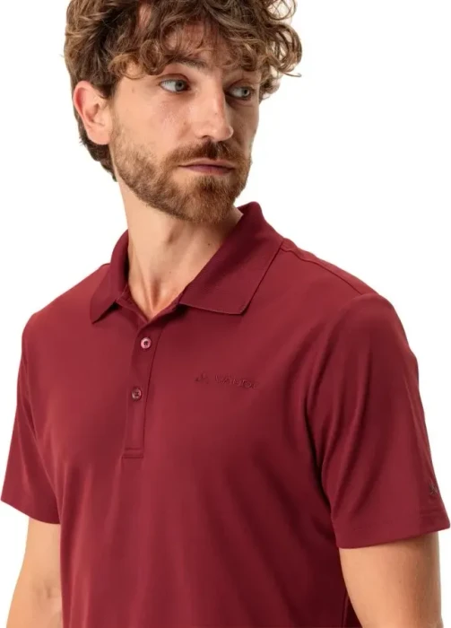 Vaude Essential Poloshirt kurzarm carmine (Herren)