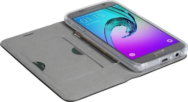 Krusell Malmö 4 Card FolioCase für Samsung Galaxy A3 (2017) schwarz