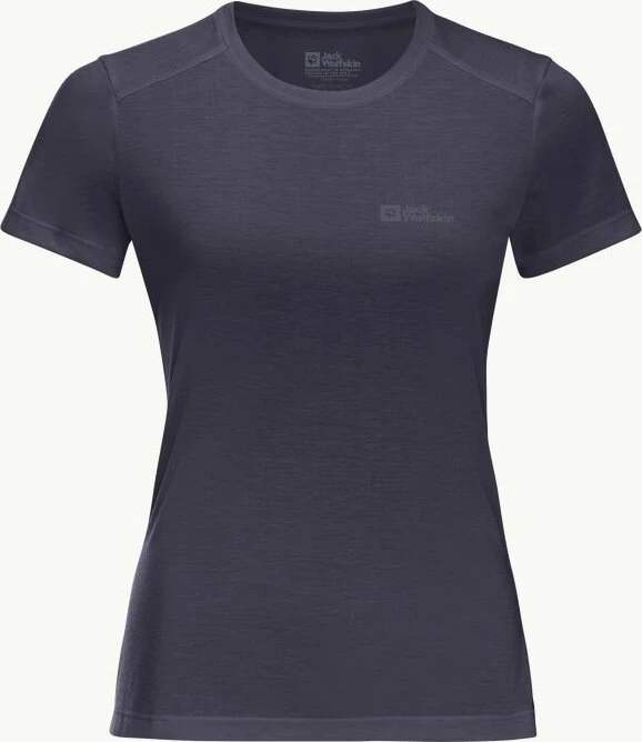 Jack Wolfskin Vonnan Funktionsshirt kurzarm graphite (Damen)