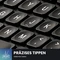 Perixx Periboard-331 Großschrift-Tastatur, schwarz, LEDs weiß, USB, DE Vorschaubild