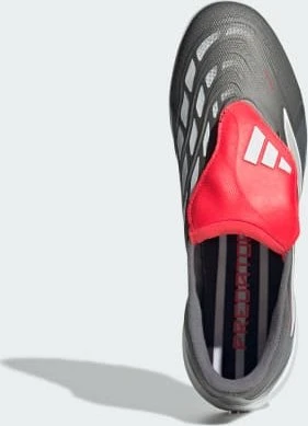 adidas Predator League Fold-Over Tongue TF iron metallic/zero metalic/lucid red