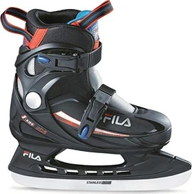 Fila J-One Ice HR Eishockeyschuhe schwarz/rot/blau (Junior)
