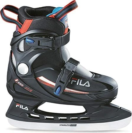 Fila J-One Ice HR Eishockeyschuhe schwarz/rot/blau (Junior)