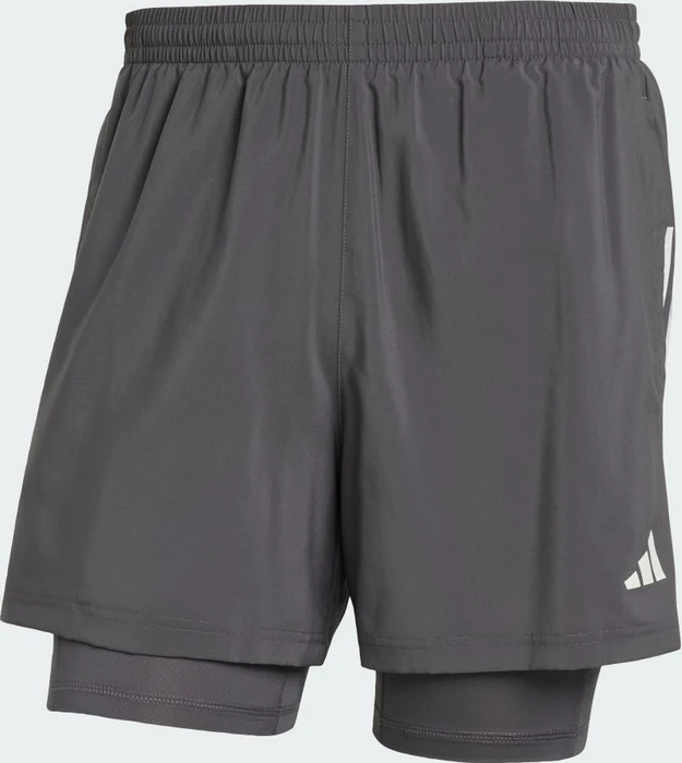 adidas Own The Run Climacool 2in1 Laufhose kurz grey six (Herren)