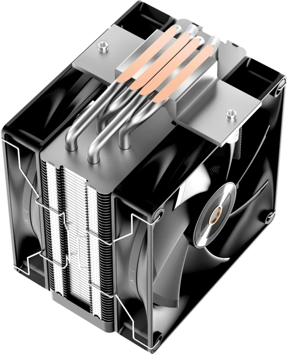 Ocypus Delta A40 Elite BK Dual Fan, schwarz