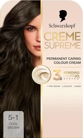Schwarzkopf Creme Supreme Haarfarbe 5-1 cool light brown, 60ml