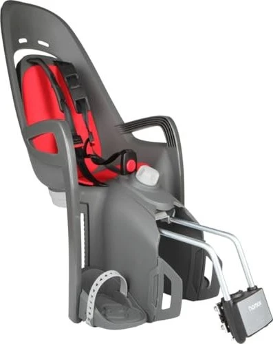 Hamax Zenith Relax Fahrradkindersitz grau/rot