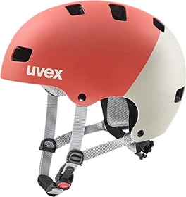 UVEX Kid 3 CC Kinderhelm grapefruit/sand mat