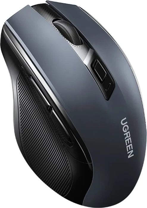 Ugreen MU006 Ergonomic Wireless Mouse, schwarz, USB/Bluetooth