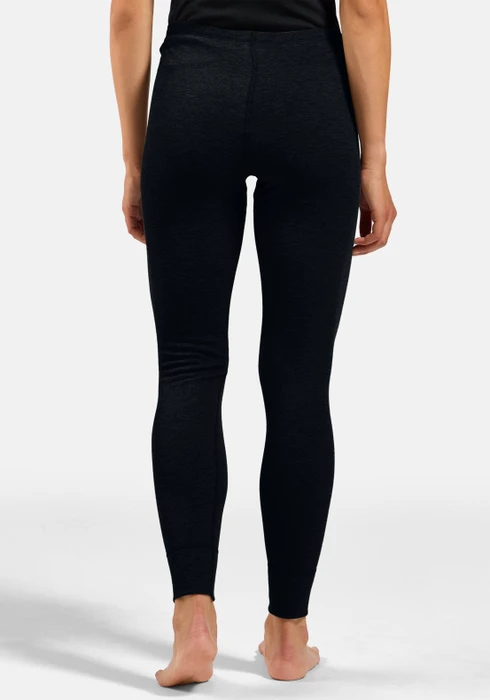 Odlo Active Warm Baselayer Tights Hose lang odlo steel grey melange (Damen)