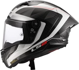 LS2 FF805 Thunder GP Aero Raute schwarz/weiß/grau