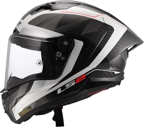 LS2 FF805 Thunder GP Aero Raute schwarz/weiß/grau