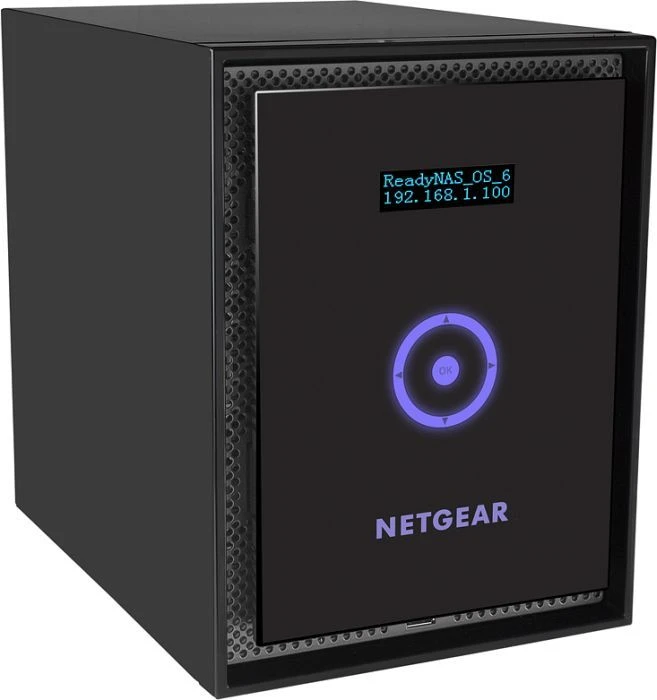 Netgear ReadyNAS 516 RN51664E 24TB, 4GB RAM, 2x RJ-45 1000Base-T, 2x USB-A 3.0