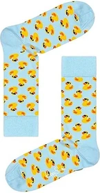 Happy Socks Rubber Duck Socken hellblau