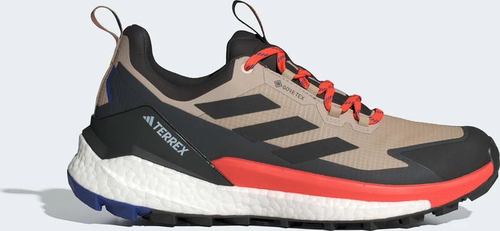 adidas Terrex Free Hiker 2.0 Low GTX wonder beige/core black/semi impact orange (Herren)