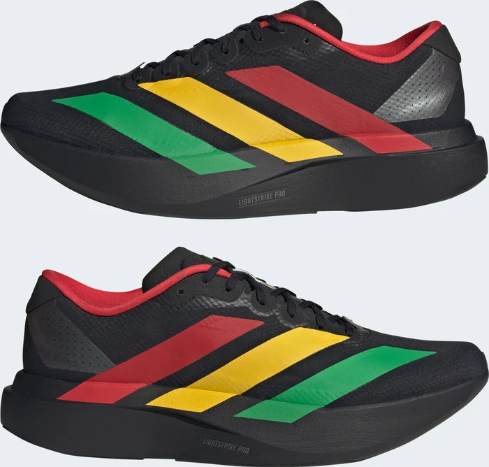 adidas Adizero Evo SL core black/vivid green/bold gold (Herren)