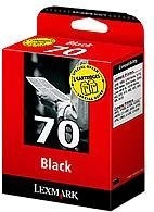 Lexmark Druckkopf mit Tinte 70 schwarz, 2er-Pack