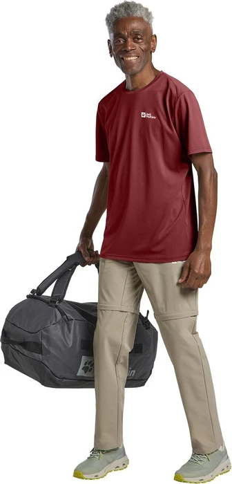 Jack Wolfskin Delgami Funktionsshirt kurzarm deep ruby (Herren)