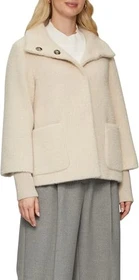 s.Oliver Flauschige Strickbündchen Jacke beige (Damen)