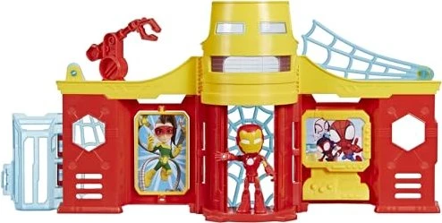 Hasbro Marvel Spidey and His Amazing Friends - Iron Mans Turm