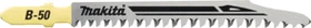 Makita B-50 Super Express Stichsägeblatt 8-11TPI, 73mm, 5 Stück