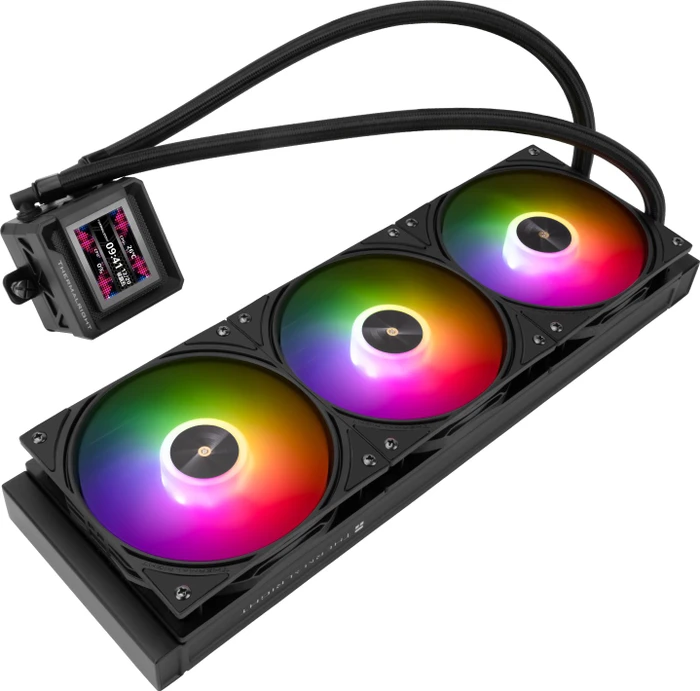 Thermalright Frozen Warframe 360 SE ARGB Black, schwarz
