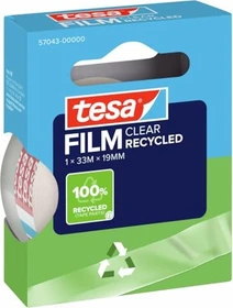 tesa tesafilm eco & clear transparent, Klebestreifen, 19mm/33m, 1 Stück