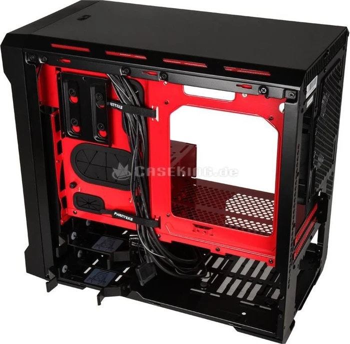 Phanteks Enthoo Evolv ITX Tempered Glass rot, Glasfenster, Mini-ITX